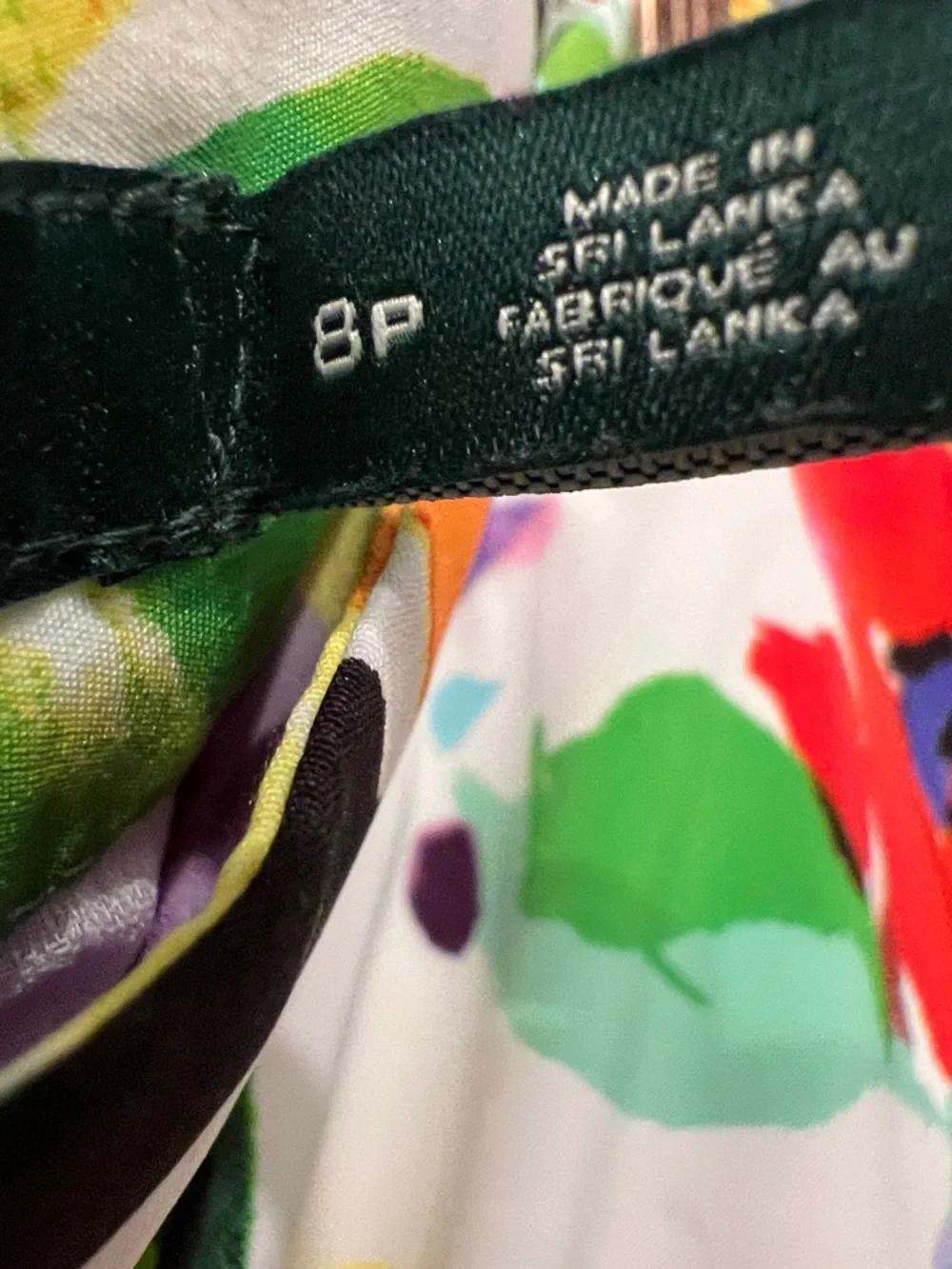 Ralph Lauren Multicolor Floral Wide-Leg Pants - White Base - Picture 3 of 11